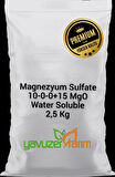 Magsul Magnezyum Sulfat Ec Fertilizer Toz Magnezyum, Azot ve Kükürtlü Gübre 2,5 Kg