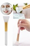Yayke Yüz Maskesi Sürme & Soyma Aparatı, Plastik Uçlu Maske Fırçası