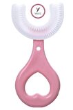 Yayke Kız Çocuk 0-6 Yaş Kız Bebek Diş Fırçası,yeni Nesil U Şeklinde Agız Bakım Ürünü Fırçası(pembe)