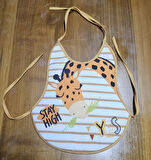 Zürafa Desen Armut bebek Önlüğü