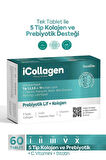 Icollagen Peptip Kolajen ve Probiyotik Tablet - 60 Tablet