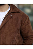 UNİSEX Kadife Baharlık Vinatage Oversize  Ceket