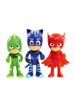 Kutulu Pj Maskeliler 3 Lü Figür Catboy Owlette Gekko Çocuk Eğitici Oyuncaklar