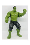 Orta Boy 17Cm Işıklı Hareketli Avengers Yenilmezler Oyuncak Hulk Karakter Figür Çocuk Eğitici Oyunc