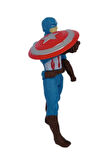 Oyuncak Büyük Kaptan Amerika Figürü Işıklı Age Of Ultron 15Cm Avangers Captain America Çocuk Eğitic