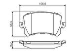 FREN BALATASI ARKA CADDY-PASSAT-GOLF-JETTA-A3-A4-A6-LEON 2004-