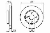 FREN DİSKİ ÖN 255mm COROLLA E12 VVTI 2002-2006 VERSO E12 2002-2003 Adet Fiyatıdır
