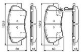 FREN BALATASI ÖN ELANTRA-İ30-CEED-İONİQ-NİRO-OPTİMA 2012-