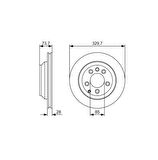 FREN DİSKİ ARKA 330mm TOUAREG 2003-2010 AUDİ Q7 2007-2015 PORSCHE CAYENNE 2003- TAKIM FİYATIDIR