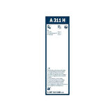 SİLECEK SÜPÜRGESİ ARKA MUZ TİPİ Aerotwin KİA CEED JD 2012- (300mm)