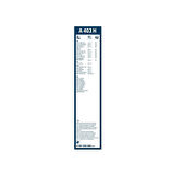 SİLECEK SÜPÜRGESİ ARKA MUZ TİPİ Aerotwin SKODA SUPER B COMBİ 3T5 2009-2015 (400mm)