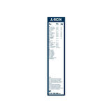 SİLECEK SÜPÜRGESİ ARKA MUZ TİPİ Aerotwin SKODA SUPER B COMBİ 3V5 2015- (400mm)