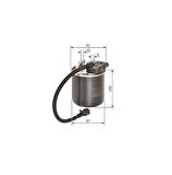 YAKIT FİLTRESİ SENSÖRLÜ OM651 W204 S204 2008- W212 W166 VİTO W639 2010- W447 2014- SPRİNTER 2009-