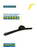 SİLECEK SÜPÜRGESİ ÖN-ARKA MUZ TİPİ ÇOKLU APARATLI (700mm)