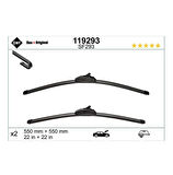 SİLECEK SÜPÜRGESİ ÖN MUZ TİPİ DAS ORIGINAL KİA BONGO 3 2012- (550mm+550mm)