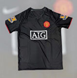 Ronaldo Siyah Retro 2008 Sezony Manchester United Deplasman
