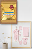 Kız - Erkek Bebek 7 Parça Hastane Çıkışı Zıbın Seti Natural Pastel Renk (Hediye Paketi Yapılır)