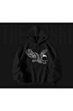 Çocuk Kartal Baskılı %100 Pamuk Sweatshirt