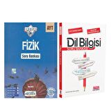 Okyanus AYT Fizik Iceberg ve AKM Dil Bilgisi Soru Bankası Seti 2 Kitap