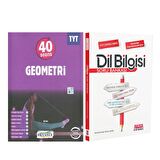 Okyanus TYT 40 Seans Geometri ve AKM Dil Bilgisi Soru Bankası Seti 2 Kitap