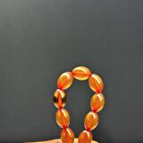 Beyzi Model 7,5-10,5mm Sıkma Ateş Kehribar Zaza Tesbih