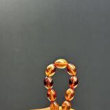 Beyzi Model 7,5-10,5mm Sıkma Ateş Kehribar Zaza Tesbih