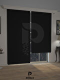 Perle  Siyah Blackout Stor Perde Tam Karartma Yüksek Kalite SUPERBLACKOUT