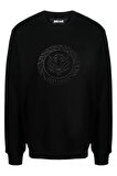 Oversized Nakışlı Sweatshirt