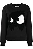 McQueen Flocked Monster Sweatshirt