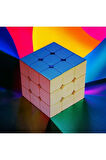 3x3 Profesyonel Kutulu Neon Speed Cube Zeka Sabır Küpü