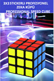 3X3X3 PROFESSIONAL SPEED CUBE STICKERLI - STICKERLI PROFESYONEL RUBİK ZEKA SABIR KÜPÜ