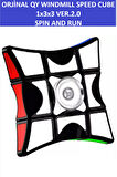 QY ORIGINAL 1X3X3 STRES ÇARKI VE PROFESYONEL MAGIC SPEED CUBE ( S TILE)-PROFESYONEL ZEKA SABIR KÜPÜ