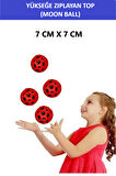 MOON BALL (YÜKSEĞE ZIPLAYAN TOP) - 7 CM - SÜPER EĞLENCELİ UZAY TOPU - SPACE BALL - BOUNCY BALL