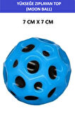 MOON BALL (YÜKSEĞE ZIPLAYAN TOP) - 7 CM - SÜPER EĞLENCELİ UZAY TOPU - SPACE BALL - BOUNCY BALL