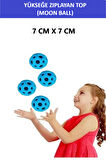 MOON BALL (YÜKSEĞE ZIPLAYAN TOP) - 7 CM - SÜPER EĞLENCELİ UZAY TOPU - SPACE BALL - BOUNCY BALL