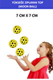 MOON BALL (YÜKSEĞE ZIPLAYAN TOP) - 7 CM - SÜPER EĞLENCELİ UZAY TOPU - SPACE BALL - BOUNCY BALL