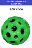 MOON BALL (YÜKSEĞE ZIPLAYAN TOP) - 7 CM - SÜPER EĞLENCELİ UZAY TOPU - SPACE BALL - BOUNCY BALL