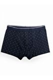 Pink Square Dot Boxer