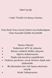 Nayra &amp;#37;100 Pamuklu Banyo Havlusu 70x140 Cm Kahve