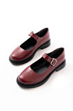 Ysn-4444 Bordo Günlük Bayan Ayakkabı