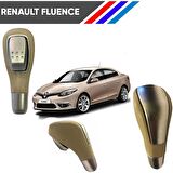 Fluence Otomatik Vites Topuzu Plastik Mat Krom Bej 8200574279