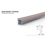 Contacall Ahşap Kapı Fitili Ahşap Kapı Contası Siyah Beyaz 25 Metre 