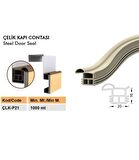 Contacall Çelik Kapı - Kasa Fitili - Contası Çelik Kapı Contası 6 Metre Siyah Çlkp-21