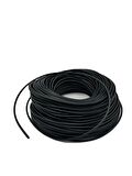 Contacall 5 mm iç çap 6mm dış çap Siyah Hortum 25 metre
