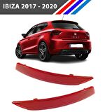 Seat İbiza Arka Tampon Reflektörü Sol ve Sağ Takım 2017 - 2020