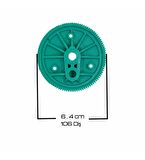 Connect Arka Silecek Motor Dişlisi 106 Diş 2002 - 2013