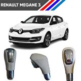 OTOZET Megane 3 Otomatik Vites Topuzu Deri Kaplama Bej Renk 8200574279