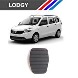 OTOZET Dacia Lodgy Fren - Debriyaj Pedal Lastiği 2 Adetli Takım