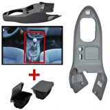 Renault Clio & Symbol 2001-2008 Gri Vites Konsolu Küllüklü