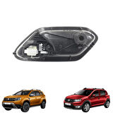 Duster 2 Sandero 2 Kapi İç Açma Kolu Mat Krom Sağ Ön Yolcu Tarafı